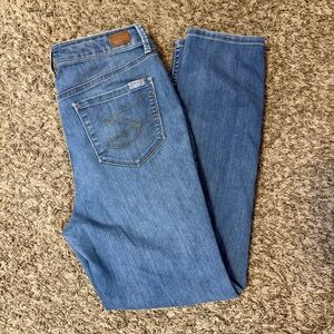 Seven7 Women’s Blue Straight Leg Jeans